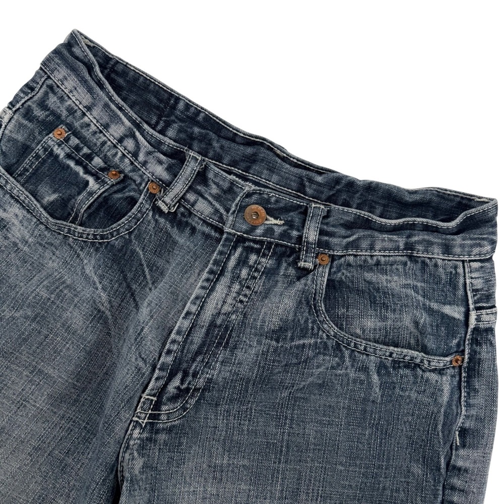 Urban Up Denim Shorts Mens 30 Blue Urban Pipeline Premium Relaxed Fit Whiskered